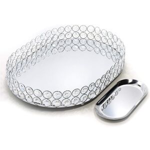 Diamond perfume holder tray